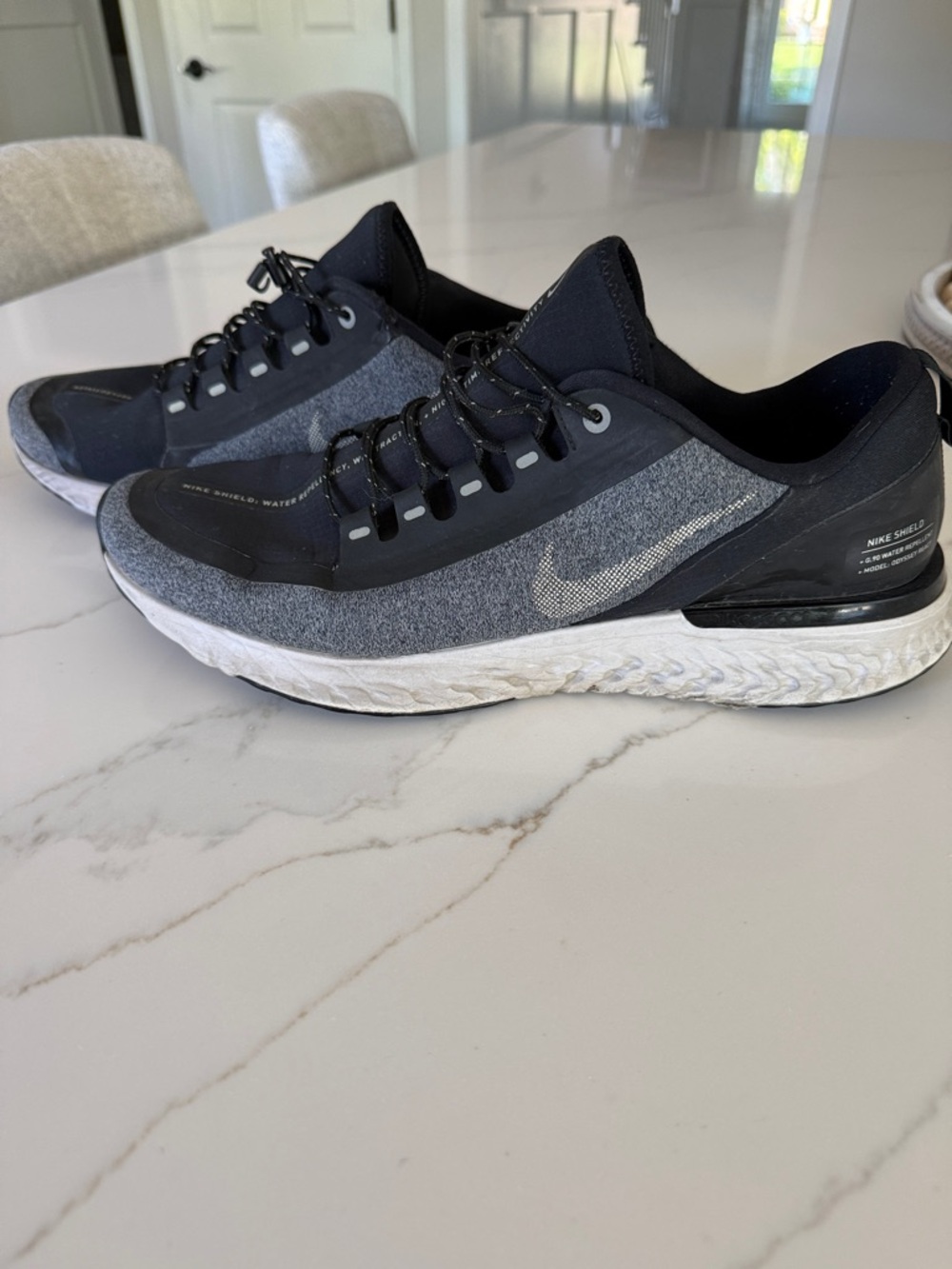 Nike Shield Running Shoes - Black & Gray